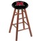 Holland Bar Stool Co Oak Counter Stool, Medium Finish, Miami (OH) Seat RC24OSMed - alternate 1